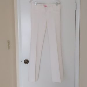 Lily Pulitzer Jet Set Trouser - White - Bootcut